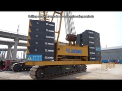 Crawler cranes are widely used in port construction