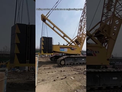 Well-maintained and well-maintained used crawler cranes
