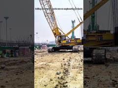 Crawler cranes perform well in large equipment lifting