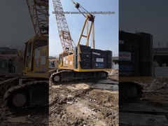 Used crawler crane has excellent performance and practical advantages