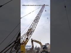 Used crawler crane: stable and reliable, a good helper for engineering projects