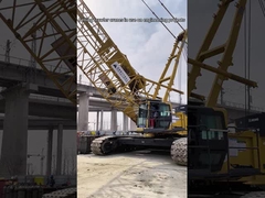 Used crawler cranes are also great: performance remains the same, prices are better