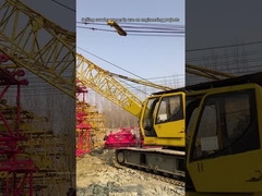 Features of used crawler cranes: stable, flexible and economical